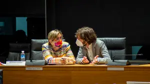 'Choque de trenes' por el TAV: la mitad de los socios de Chivite rechaza el proyecto