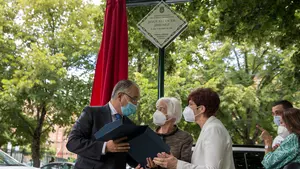 Pamplona recuerda a Jesús Alcocer, asesinado por ETA en Mercairuña en 1984