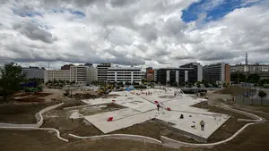 La nueva escuela infantil de Pamplona comienza a coger forma para su estreno en 2022