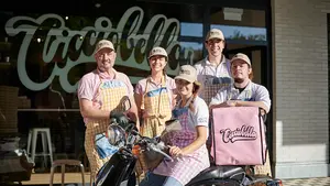 Cicciobella, la nueva pizzer&iacute;a de Pamplona que triunfa con productos navarros