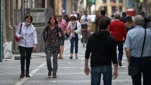 Contagios al alza en Navarra: se superan los 120 casos con un muerto y cinco nuevos ingresos