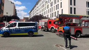 El fuego descontrolado de una sartén provoca un incendio en una vivienda de San Jorge