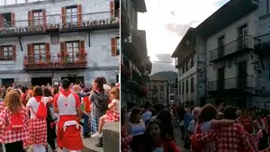 Desenfreno en Lesaca: las fiestas de San Fermín causan un brote Covid en la zona de Santesteban
