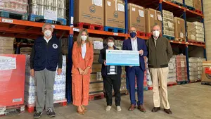 CaixaBank recauda más de 37.000 euros para el Banco de Alimentos de Navarra