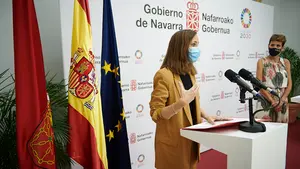 Ione Belarra defiende en su visita el confinamiento: "Salvó cientos de miles de vida"