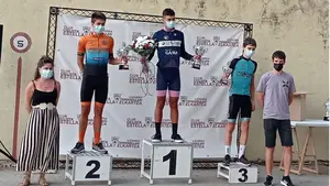 Raúl Ostiz se impone al esprint en el LII Gran Premio ciclista San Esteban en Murieta