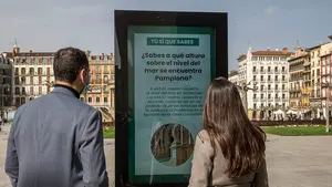 Pamplona estrenará tres nuevas pantallas digitales en diferentes barrios de la ciudad