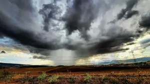 Las últimas tormentas, entre las más fuertes registradas en Navarra en décadas