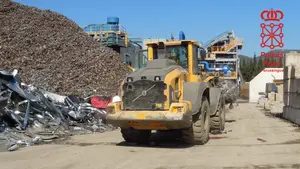 Muere un trabajador de 54 años al ser atropellado por una pala cargadora en Berrioplano