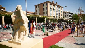 Las víctimas de ETA acusan a Chivite de 'hipócrita' en Tudela: "Viene a hacerse la foto"