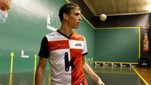 El navarro Javier Urriza se juega la txapela individual: "Espero una final muy igualada"