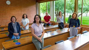 La ventilación en los colegios navarros redujo un 20% los niveles de CO2, según un estudio