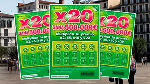 Un rasca 'afortunado' de la ONCE deja en Pamplona medio millón de euros