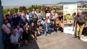El navarro Jesús Aranda recibe el premio a toda una vida dedicada a la agricultura ecológica