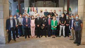 Pamplona homenajea a sus 25 agentes jubilados durante los dos últimos años