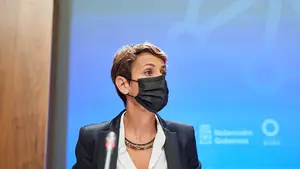 Chivite presume y asegura que el paro vuelve en Navarra a cifras previas a la pandemia