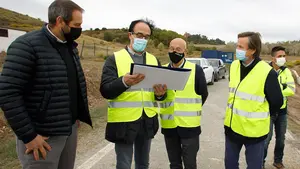 Inician las obras de la carretera de Esparza de Galar a Salinas de Pamplona