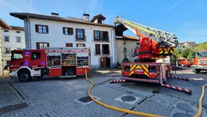 Incendio en Lecumberri: el fuego causa importantes daños en una casa