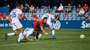 Las mejores imágenes del amistoso entre Osasuna y el Alavés jugado en Tajonar