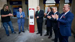Pamplona distingue y reconoce los lugares más destacados de la historia de Osasuna