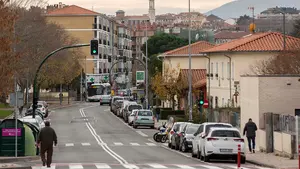 El barrio de Pamplona que va a cumplir muy pronto 75 años desde que se colocó la primera piedra