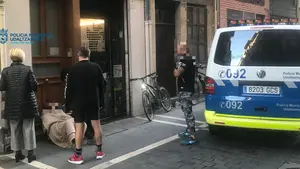 Dos heridos en Pamplona tras ser atropellados por una bicicleta y un patinete eléctrico