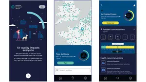 Una empresa pública navarra crea una app para la Comisión Europea que mide la calidad del aire