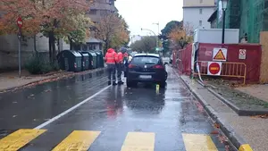 Grave atropello en Huarte: arrollan a una mujer de 81 años que cruzaba un paso de peatones
