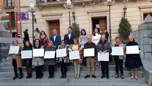 Tudela rinde homenaje a los maestros jubilados en los dos últimos años