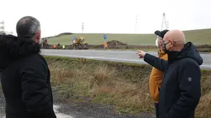 Iniciados los trabajos de desdoblamiento de la NA-700 entre Orcoyen y Arazuri