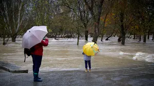 Pamplona vuelve a ver el sol después de 20 días consecutivos con lluvia