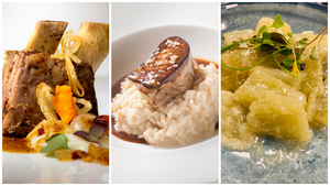 Ternera, foie, hongos o cardo: las recetas navideñas de tres chefs navarros