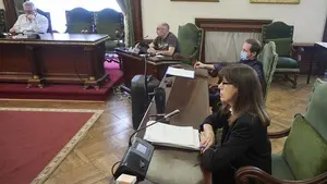 Esporrín sigue las directrices de Bildu y abandona el pleno de Pamplona tras la condena a Abaurrea