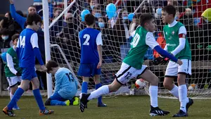 San Juan Bautista Irurzun de Peralta se impone al colegio San Cernin: las mejores imágenes