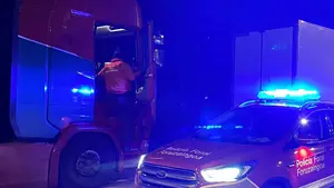 Denunciados en Navarra cuatro conductores de camiones por consumo de drogas