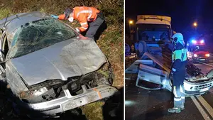 El alcohol toma las carreteras navarras: investigados tres choques con conductores borrachos