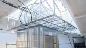 Hallazgos en el Palacio de Navarra: las obras sacan a la luz nuevos elementos originales del edificio