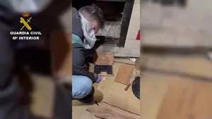 Dos detenidos en Pueyo por fabricación ilegal de explosivos "muy peligrosos" y tráfico de armas