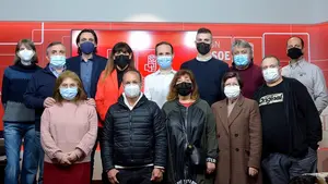 Esporrín y su Ejecutiva local, revalidados con el 98,3% de los votos de los militantes del PSN