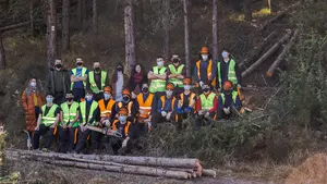 Así trabaja el Ayuntamiento de Pamplona en la recuperación de bosques autóctonos