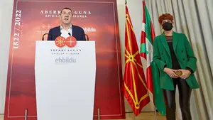 Bildu convoca el Aberri Eguna en Pamplona: Otegi llama a celebrar "los 500 años de la nación vascona"