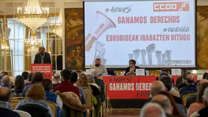 CCOO presenta en Pamplona la reforma laboral ante 400 de sus delegados navarros