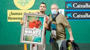 El navarro Bengoetxea, en su despedida: "Es un cúmulo de muchas emociones, pero es bonito"