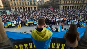 Eduardo Santos: "Es imprevisible saber cuántos ucranianos van a llegar a Navarra"