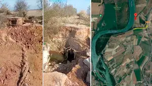 Modificado un tramo de la Javierada en Tudela por obras tras las últimas riadas