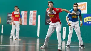 Partidazo y gran victoria de Altuna y el navarro Martija en el frontón Labrit