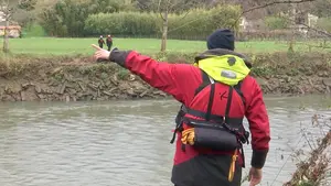 Desaparecido en el r&iacute;o Bidasoa: las intensas lluvias dificultan la b&uacute;squeda