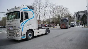 Los transportistas paralizarán este martes el centro de Pamplona y la ronda de la ciudad