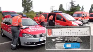 Da positivo en todas las drogas y amenaza a la policía: denunciado un conductor en Tafalla