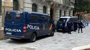 Dos detenidos por la agresión a una persona con la bandera de España en Pamplona el 12 de octubre